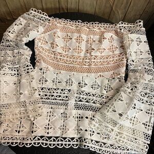 Beautiful lace shirt by delfi collective